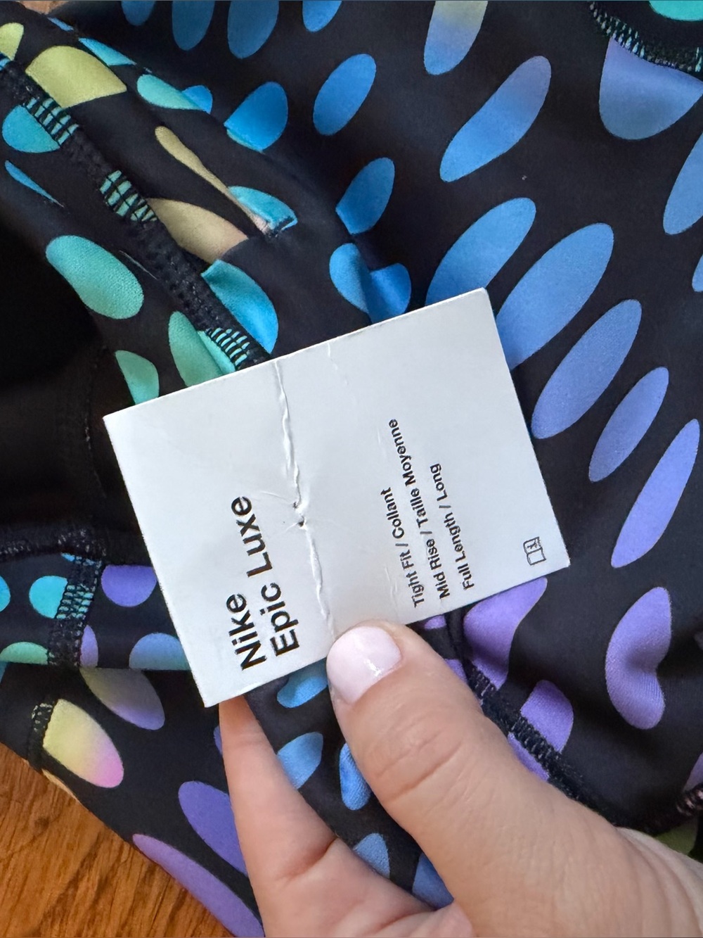 NWT Nike Women's Run Division Epic Luxe Dri-FIT Running Tights DM7555 XS - Picture 6 of 6